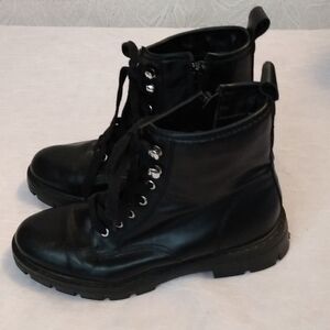 Madden Girl Combat Boots 8.5
